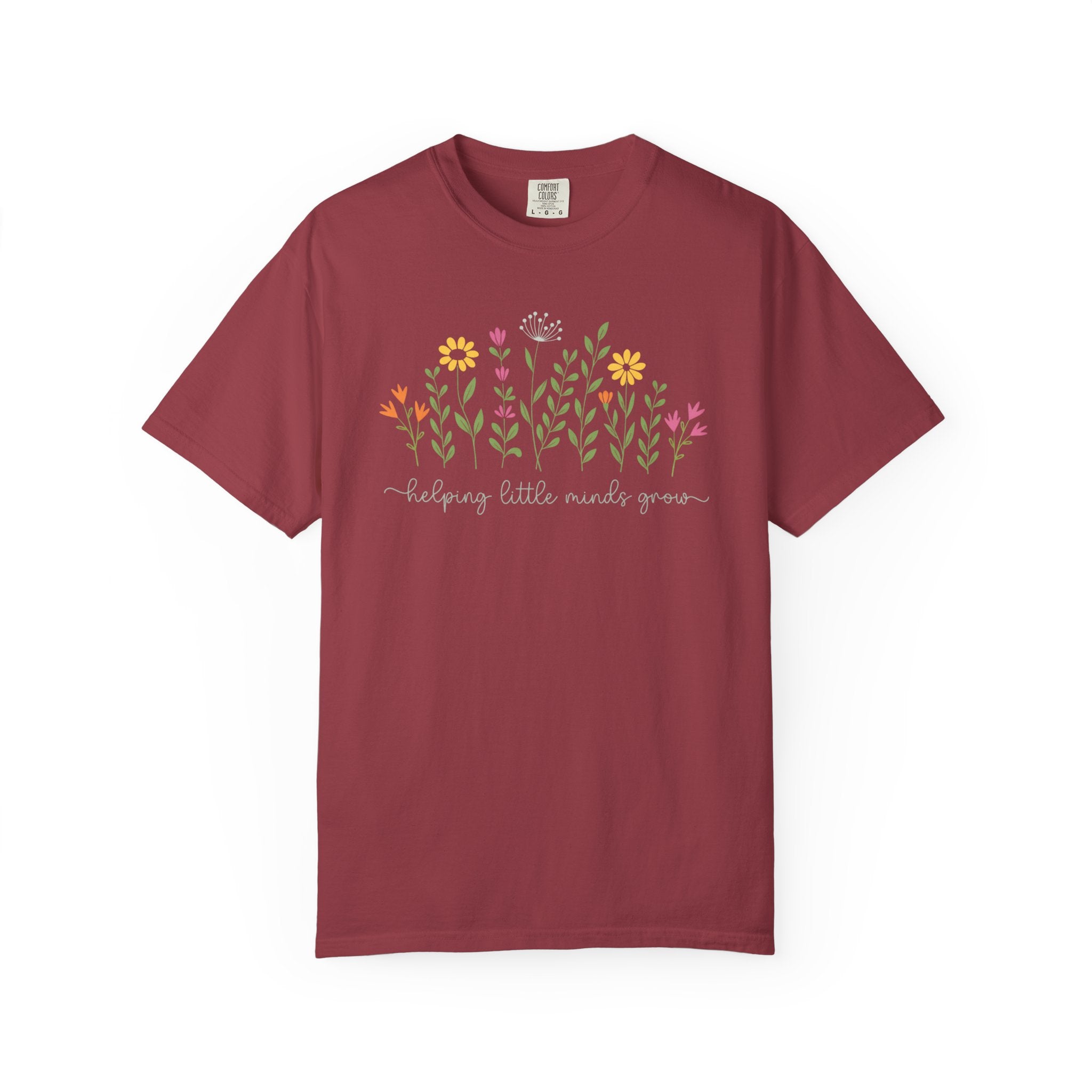 The Helping Minds Grow Floral Tee