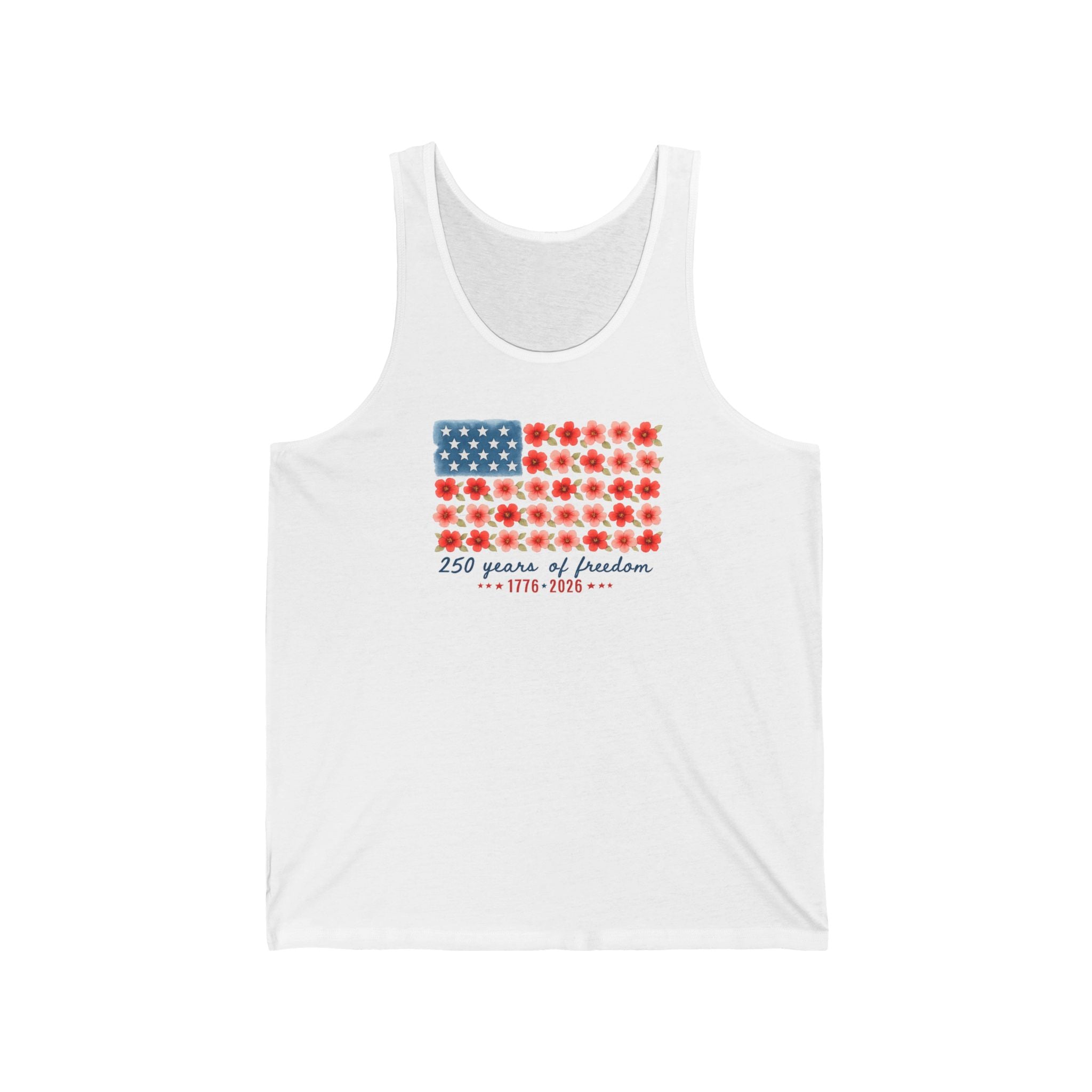 The Floral Freedom Women's Tank