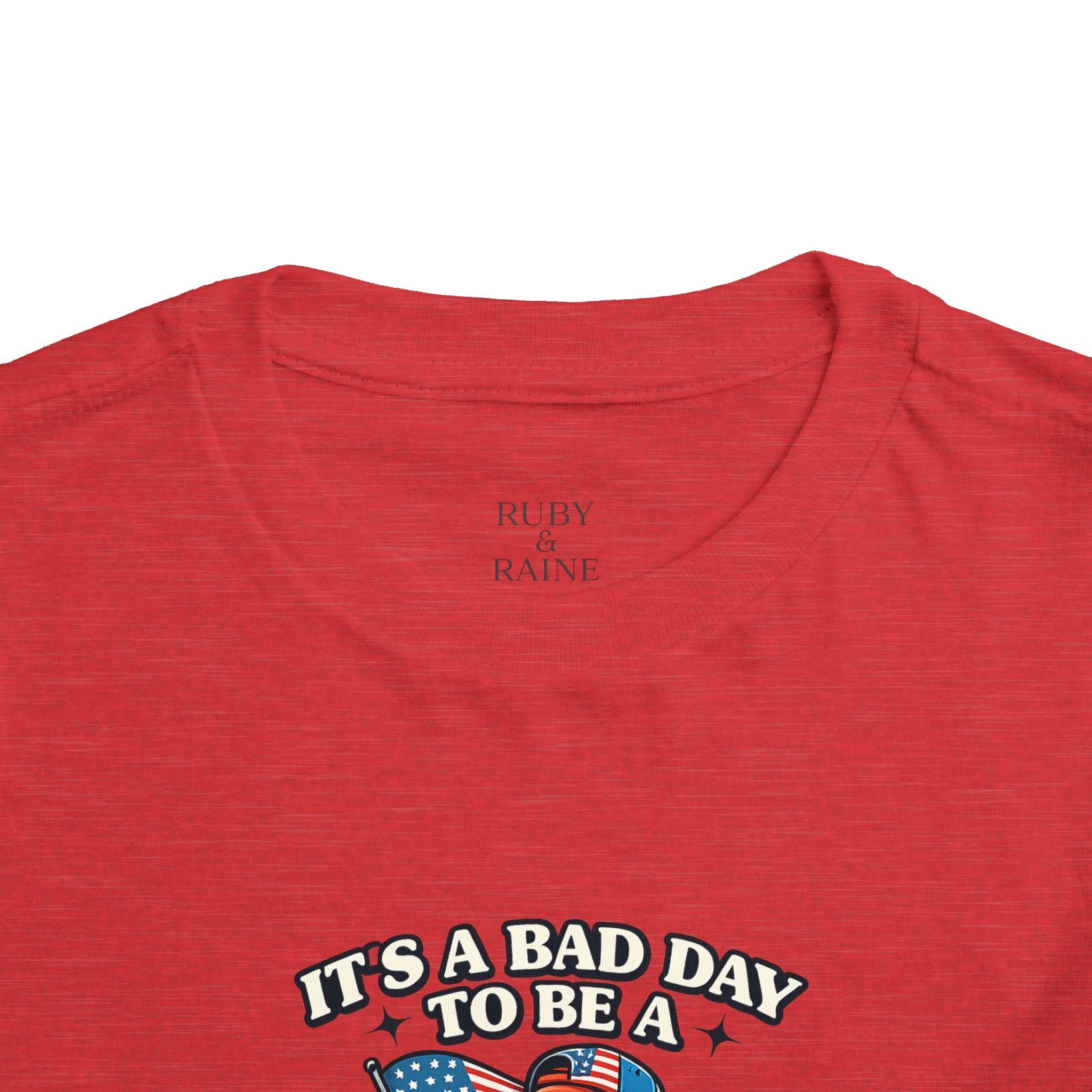The Bad Day To Be A Hot Dog Toddler Tee