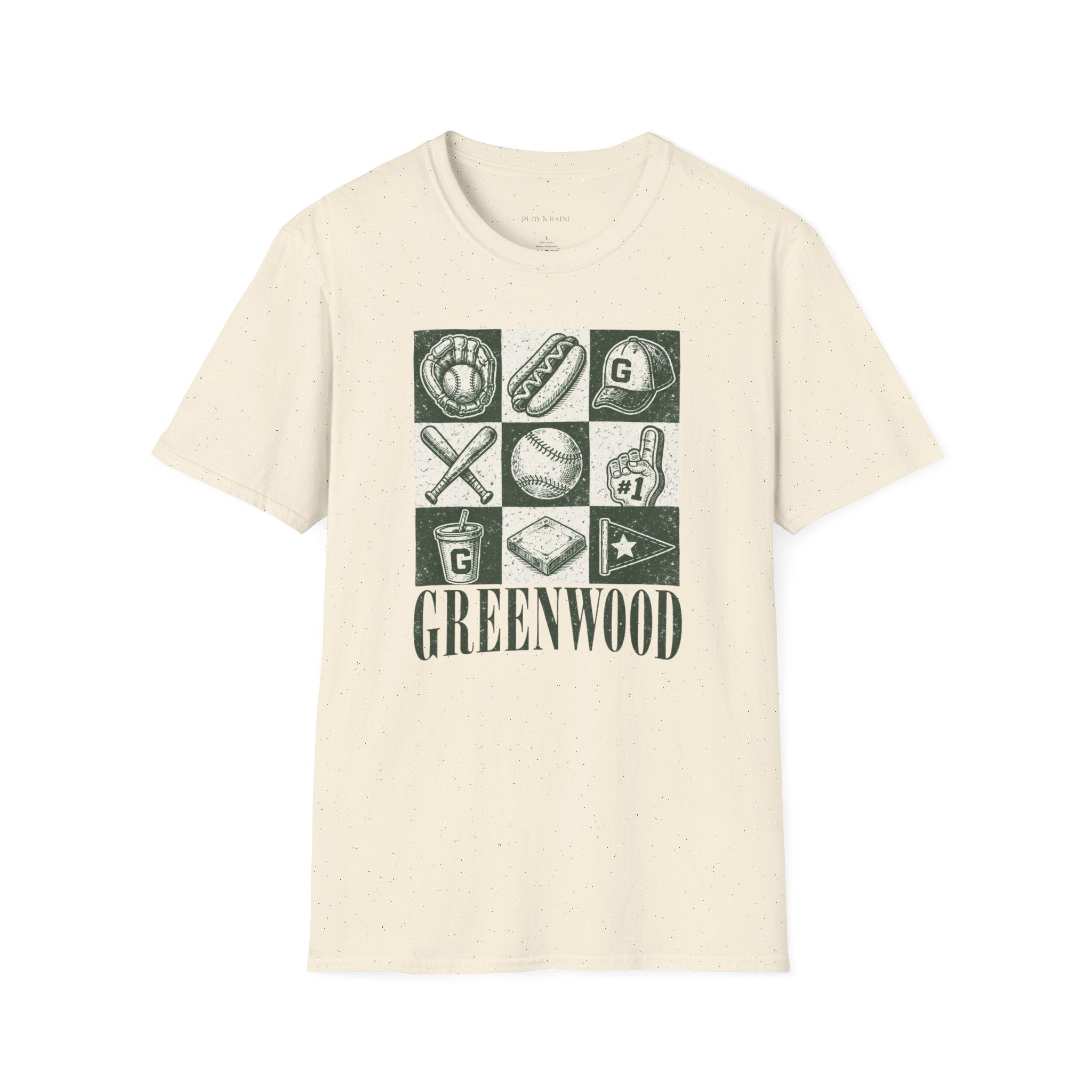 The Baseball Grid Tee