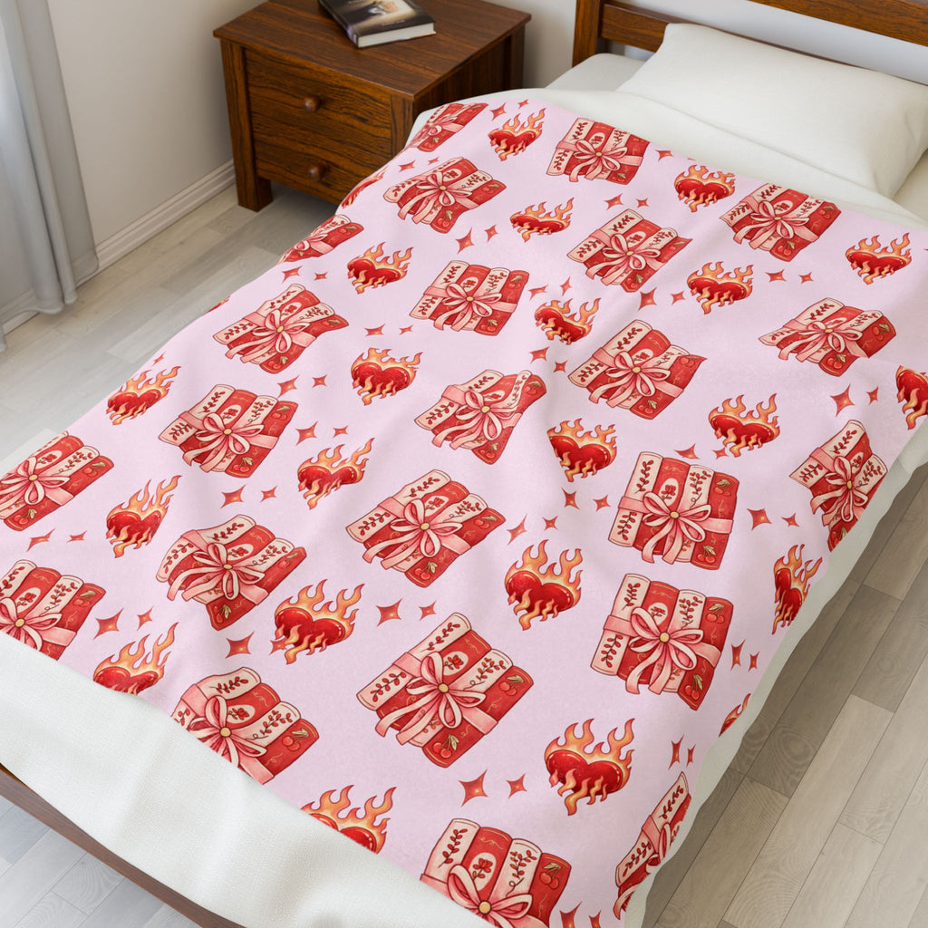 The Blush & Burn Reader Throw