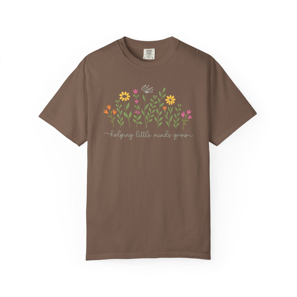 The Helping Minds Grow Floral Tee