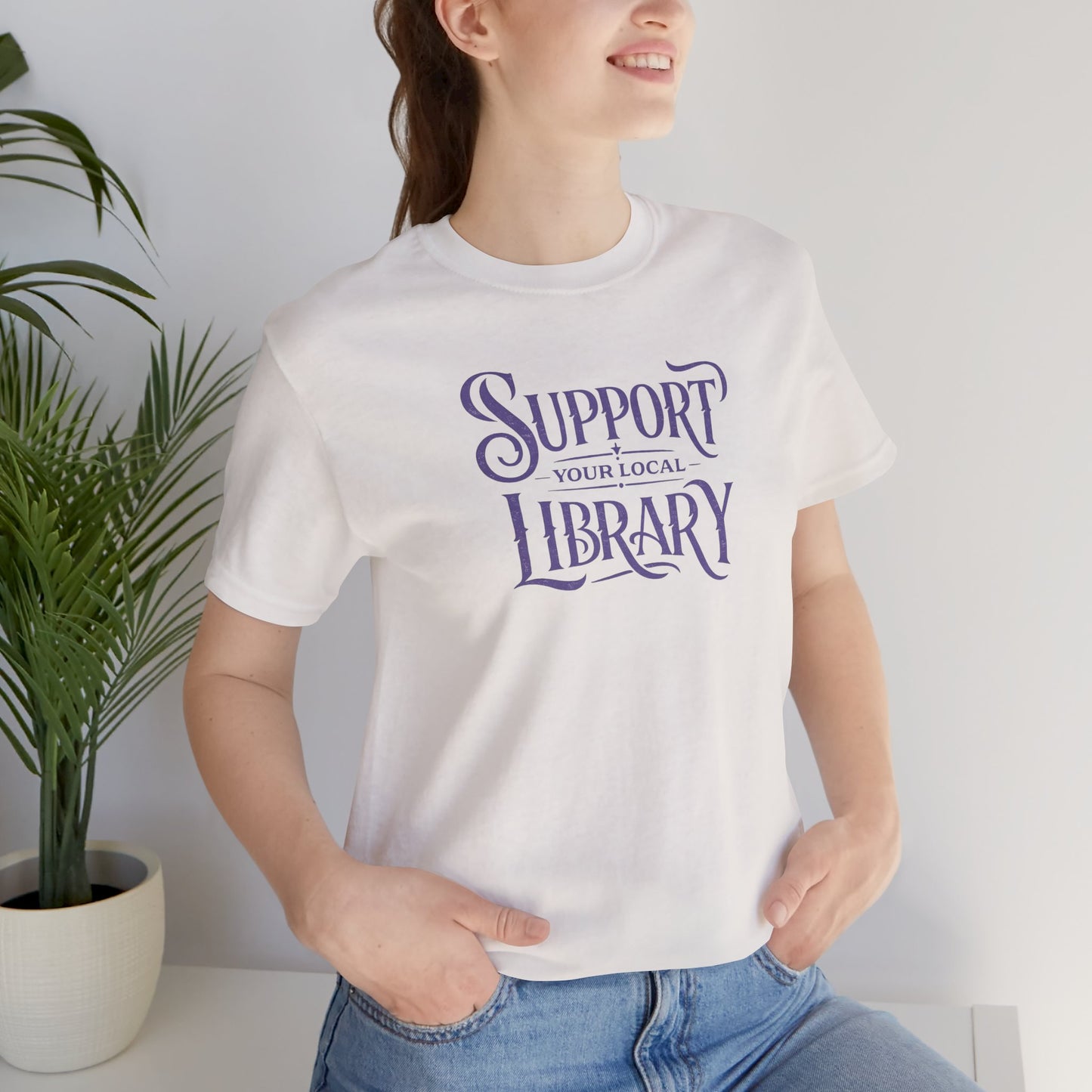 The Support Your Local Library Tee