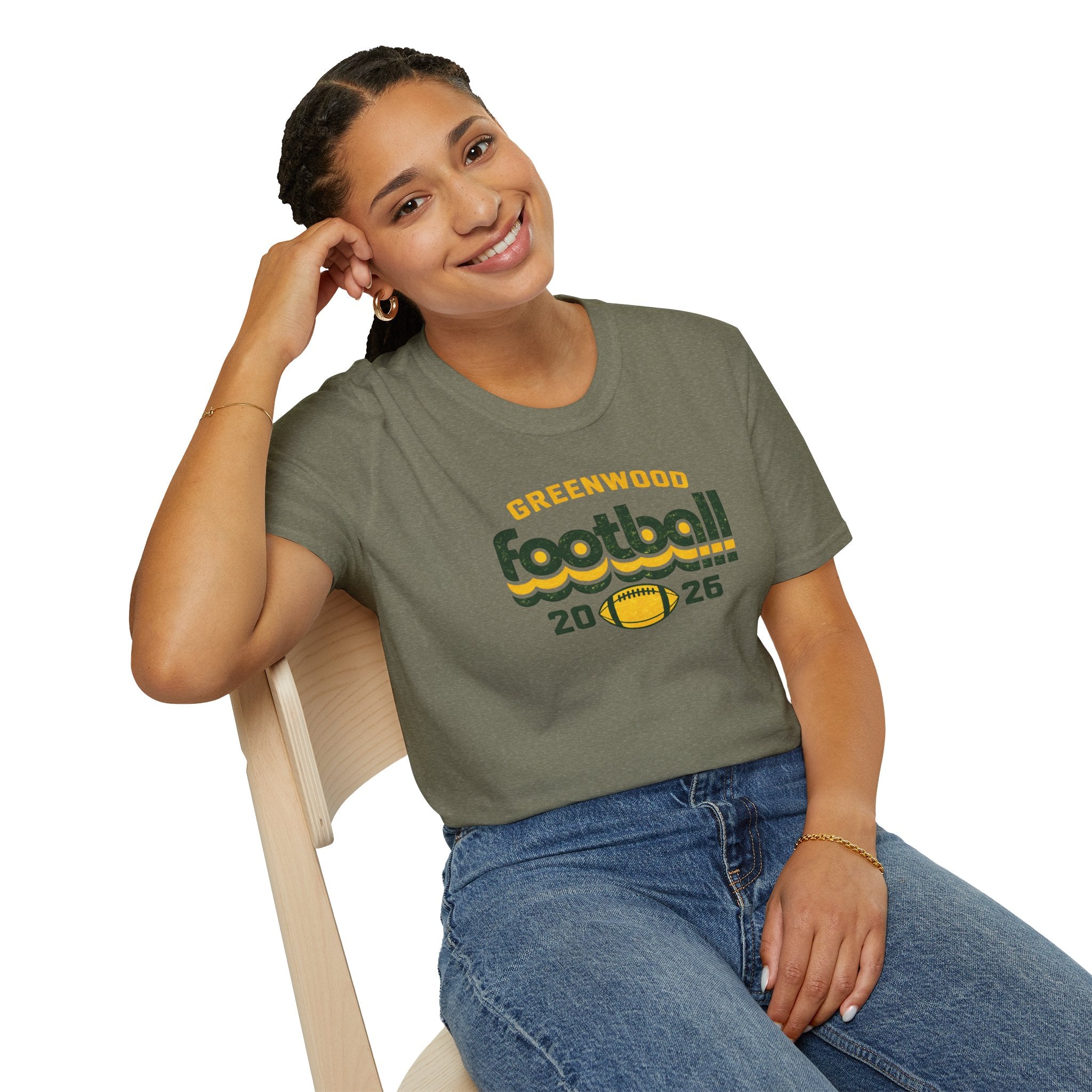 The Greenwood Football Tee