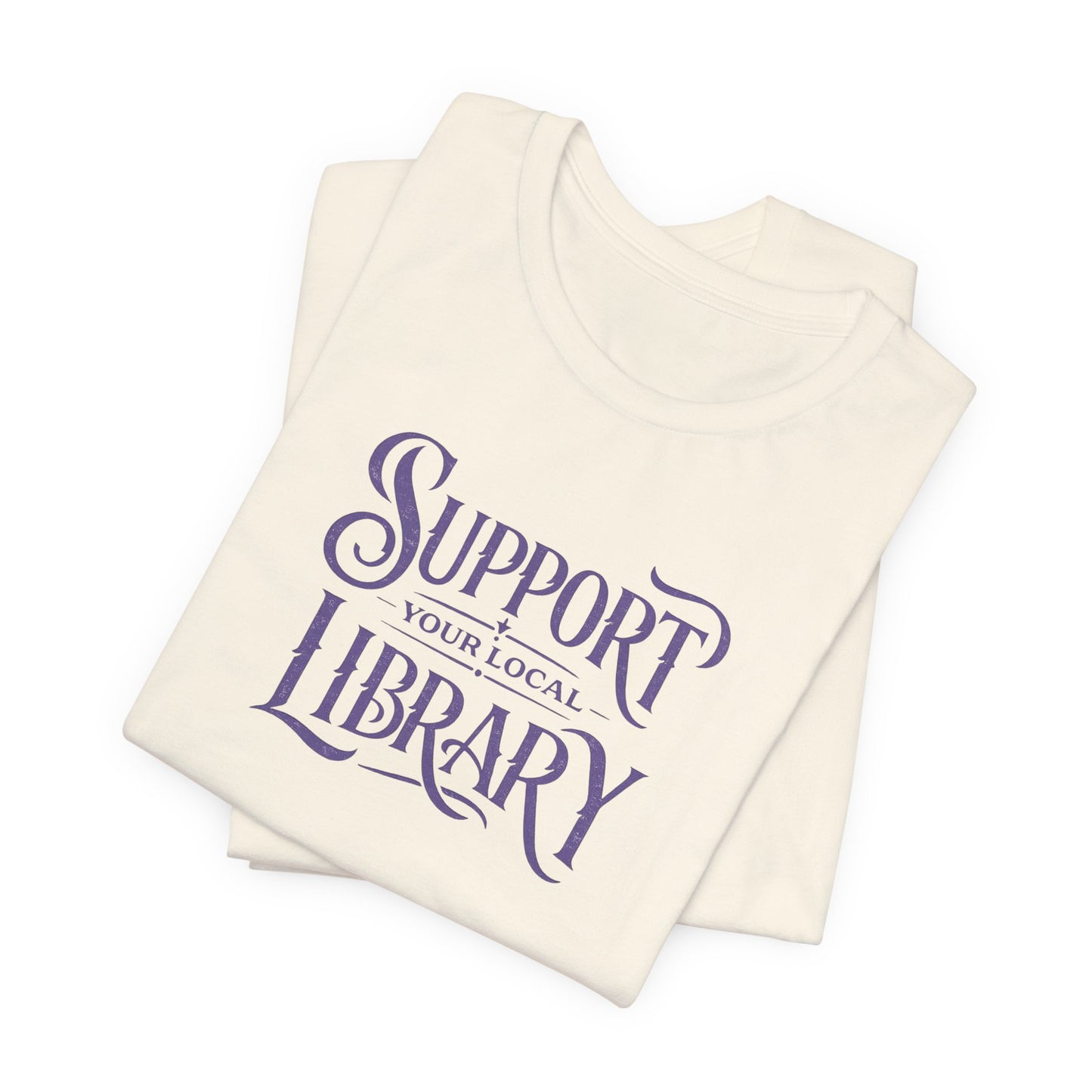 The Support Your Local Library Tee