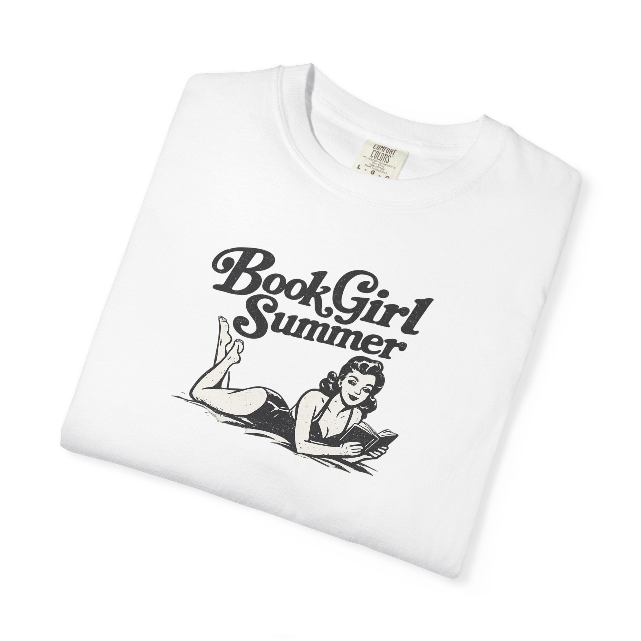 The Book Girl Summer Vintage Tee
