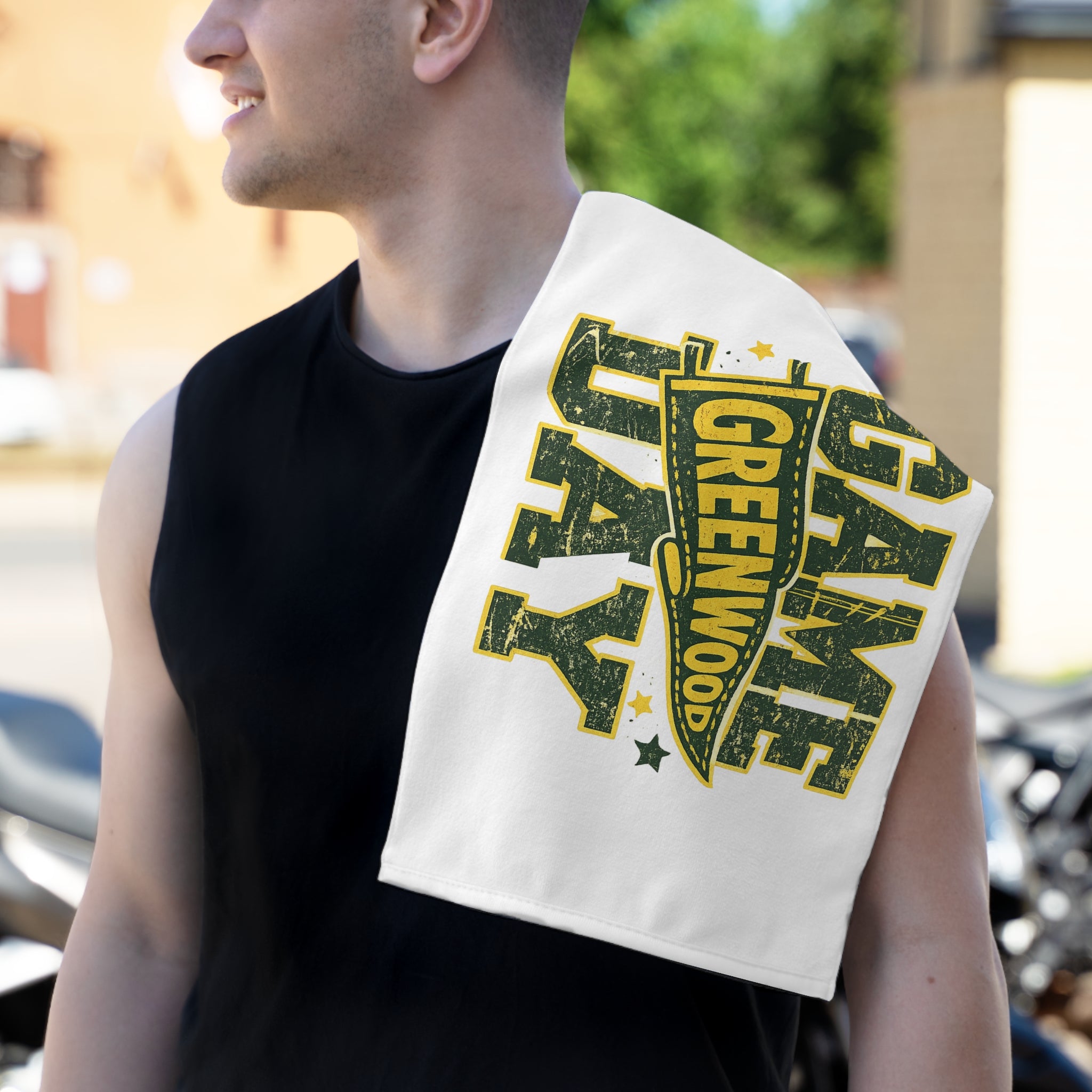 The Greenwood Game Day Rally Towel