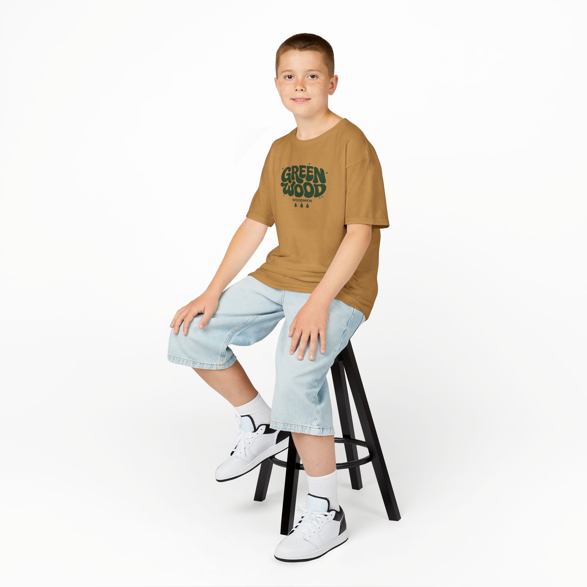 The Kids Retro Greenwood Tee