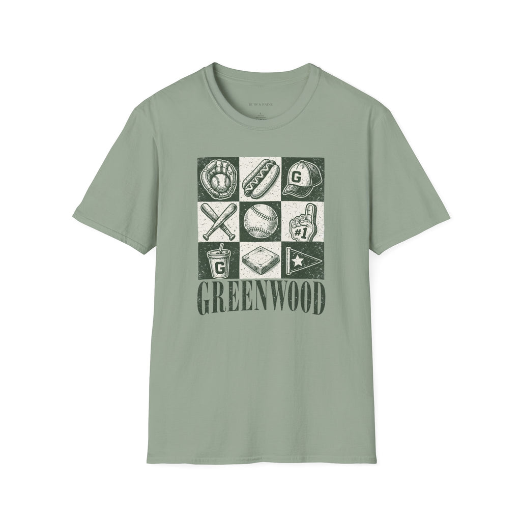 The Baseball Grid Tee
