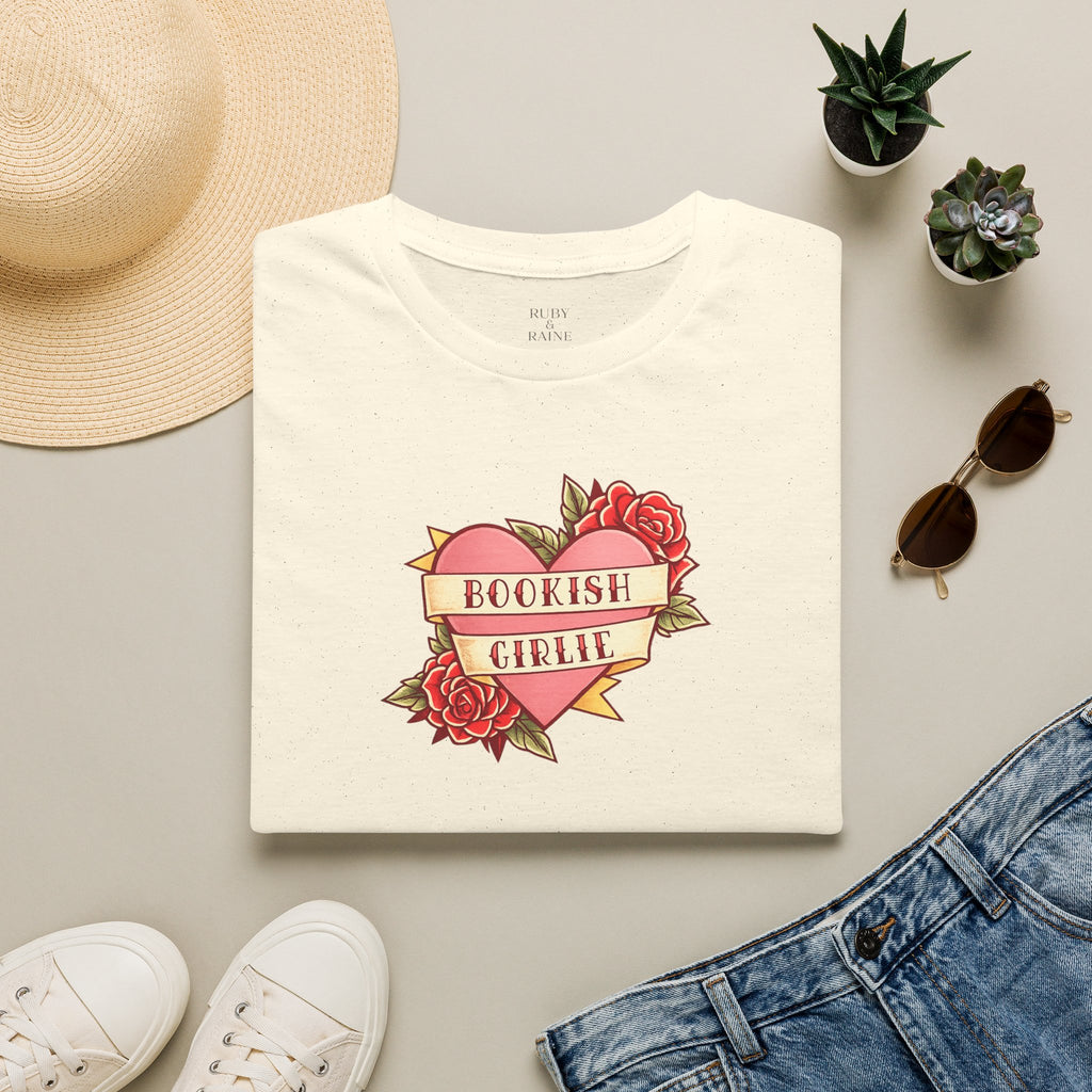 The Bookish Girlie Heart Tee