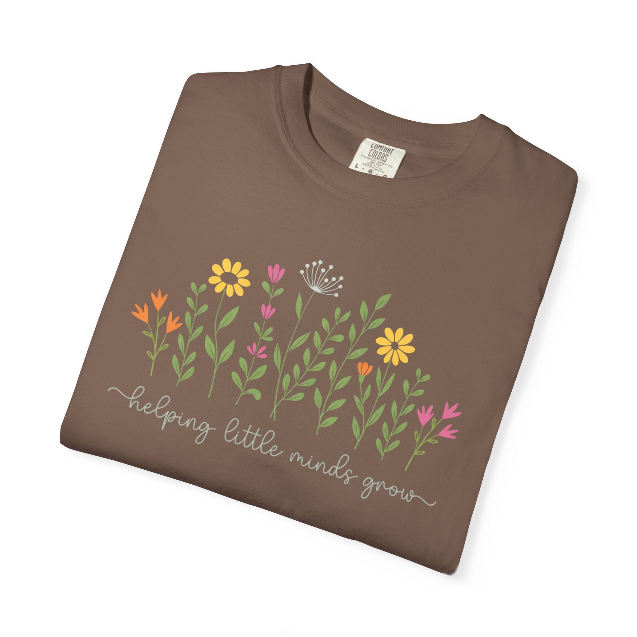 The Helping Minds Grow Floral Tee