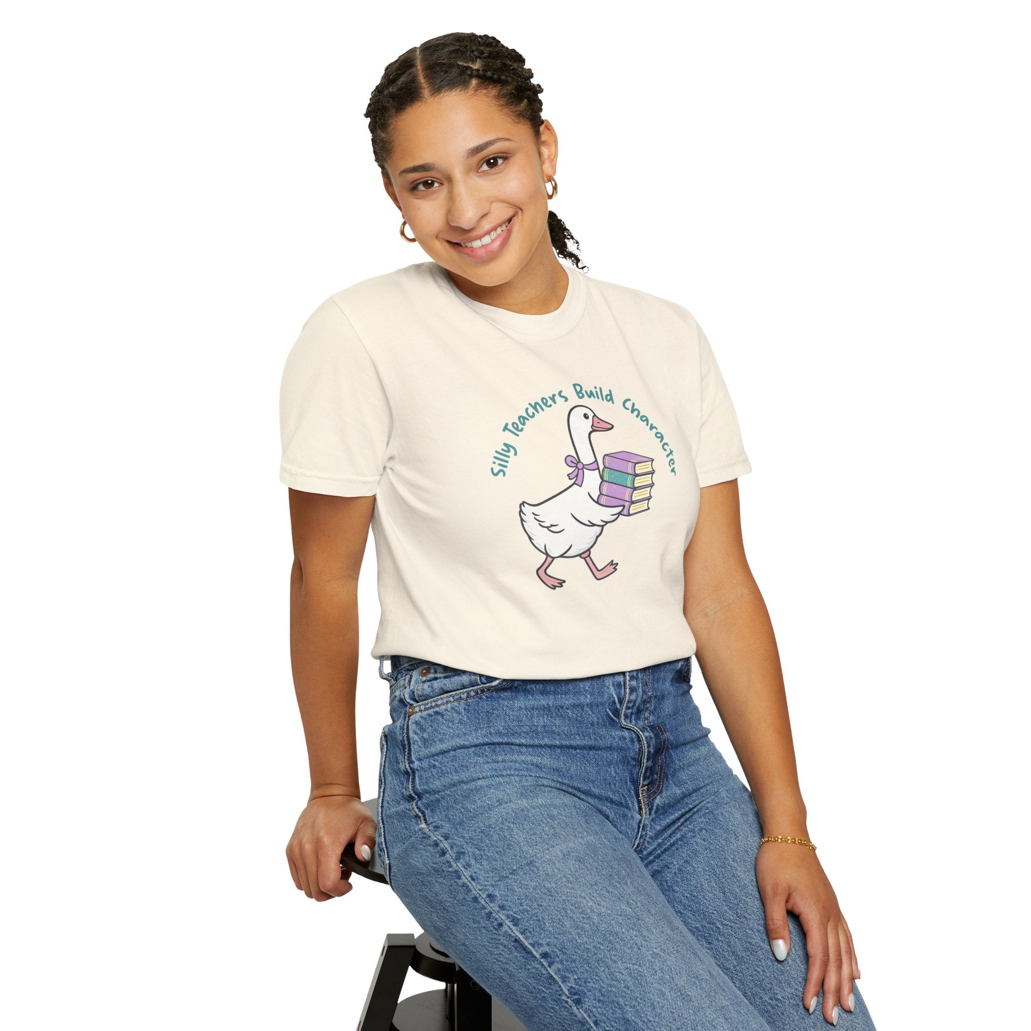 The Silly Teacher Goose Tee