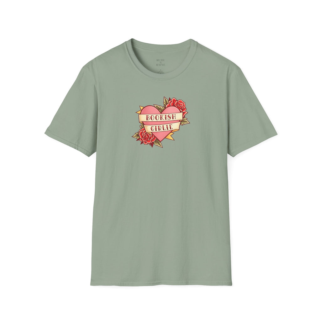 The Bookish Girlie Heart Tee