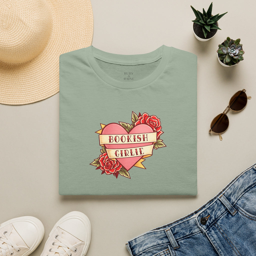 The Bookish Girlie Heart Tee