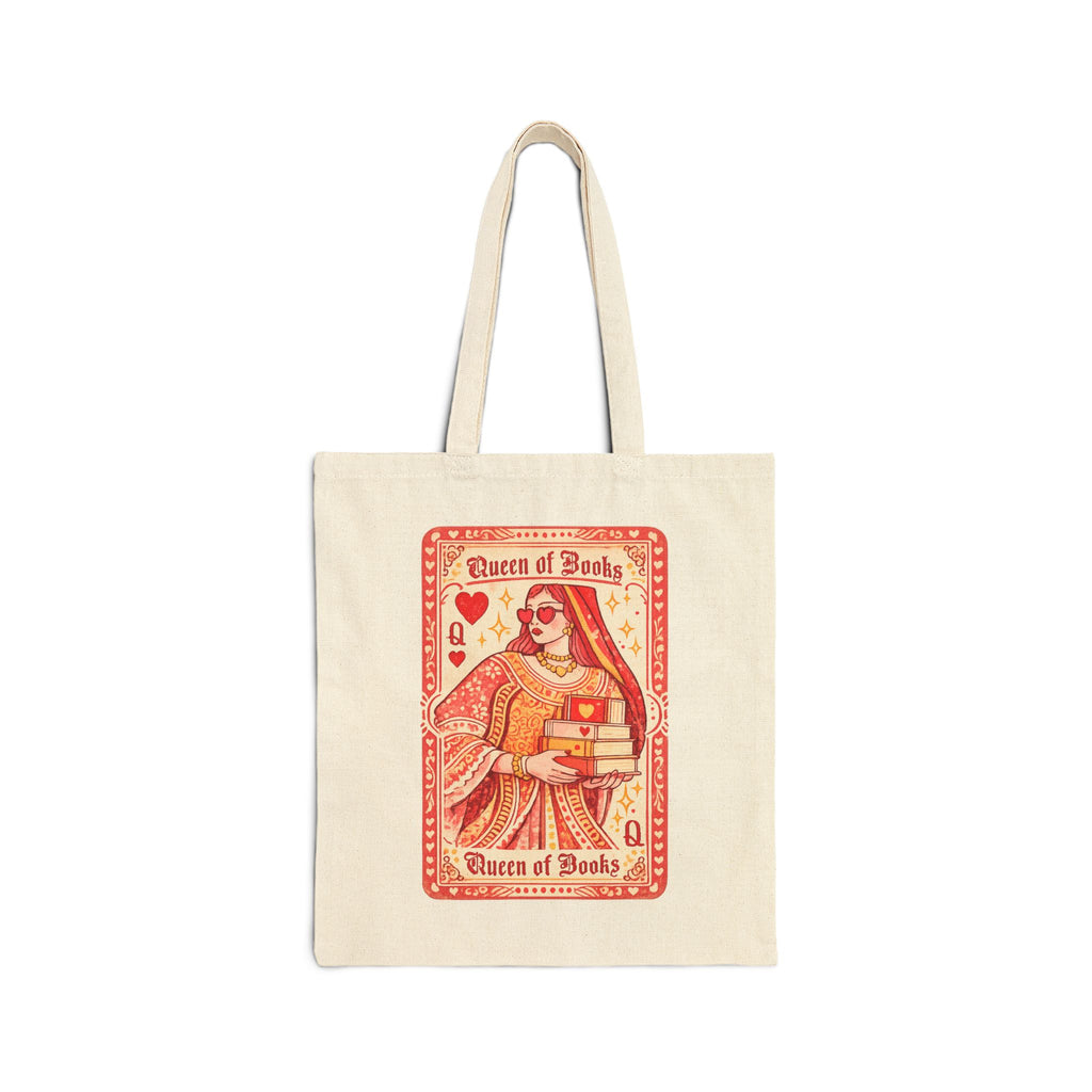 The Queen of Books Tote Bag