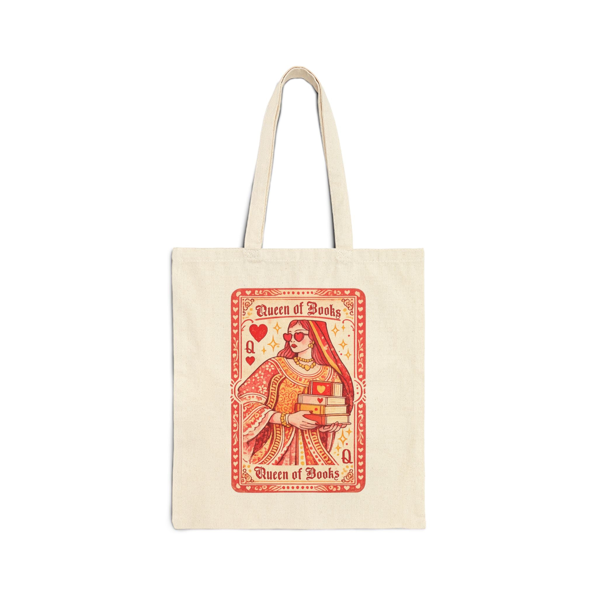 The Queen of Books Tote Bag