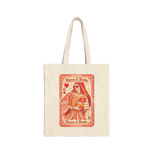 The Queen of Books Tote Bag