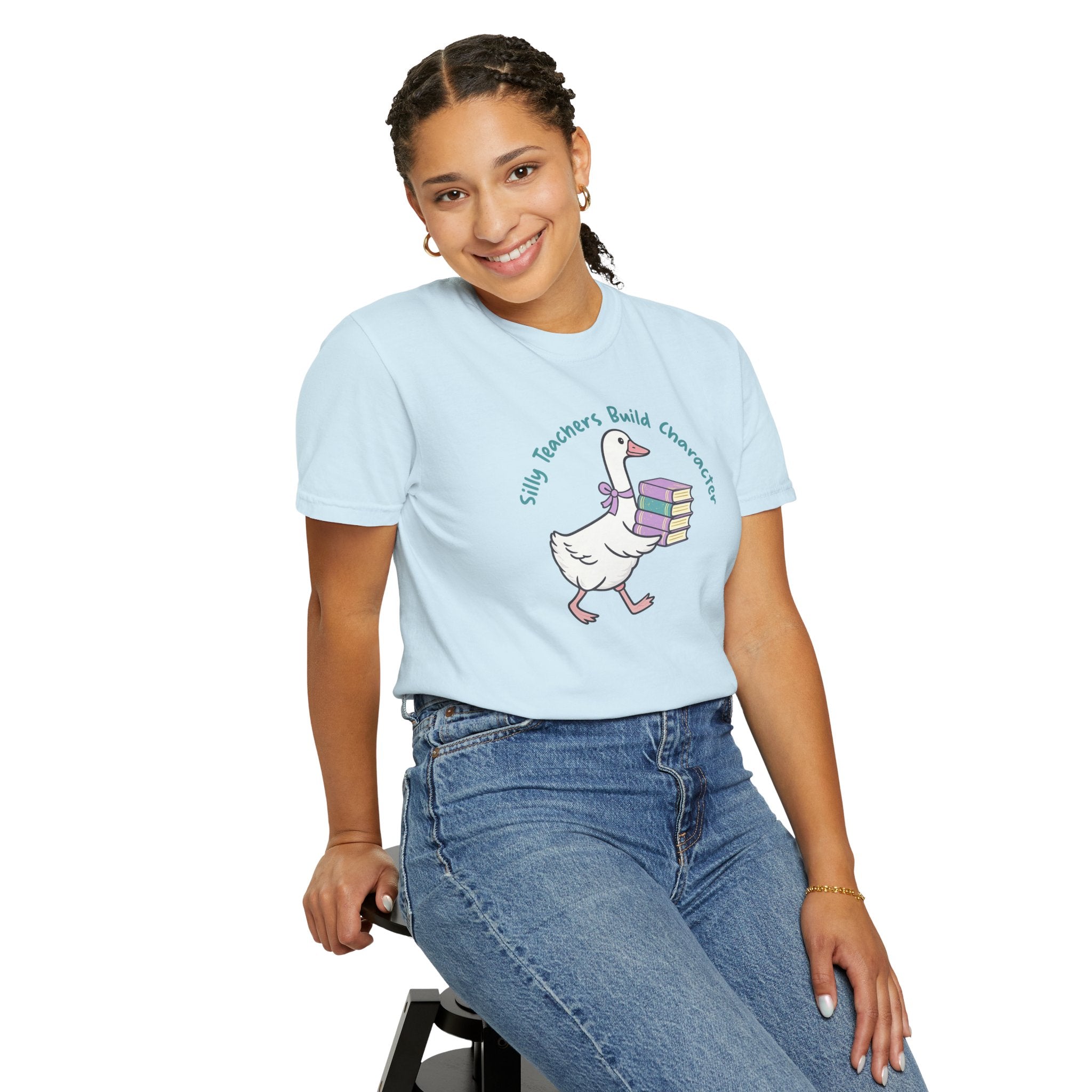 The Silly Teacher Goose Tee