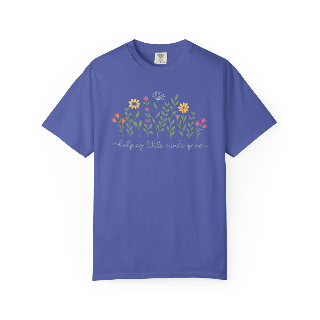 The Helping Minds Grow Floral Tee
