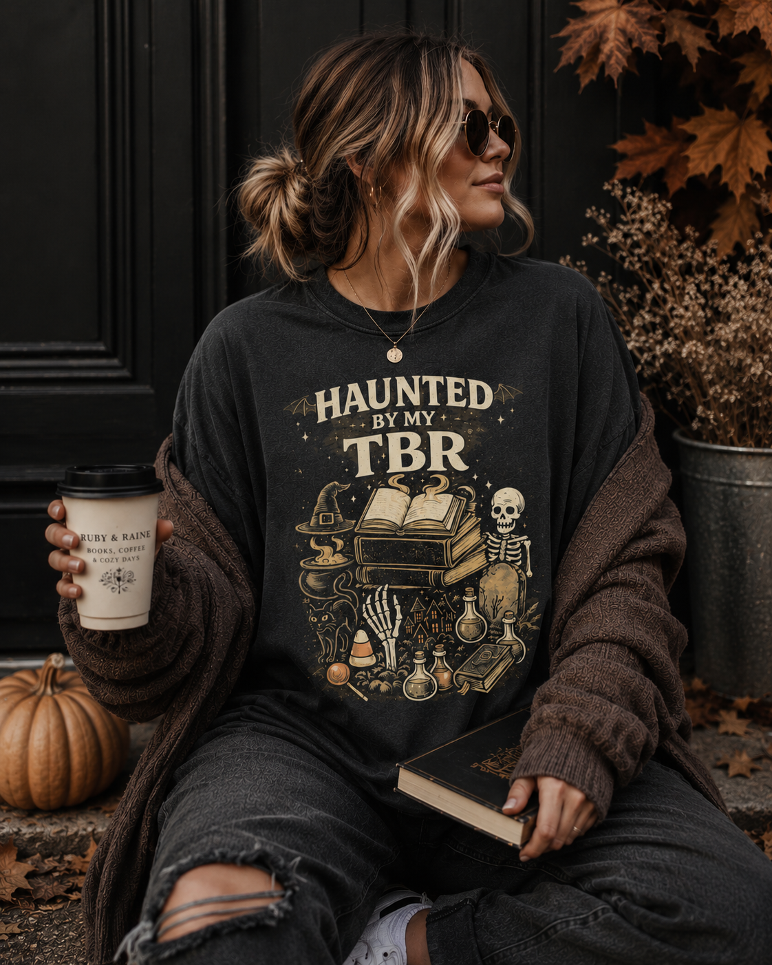 The Halloween TBR Tee