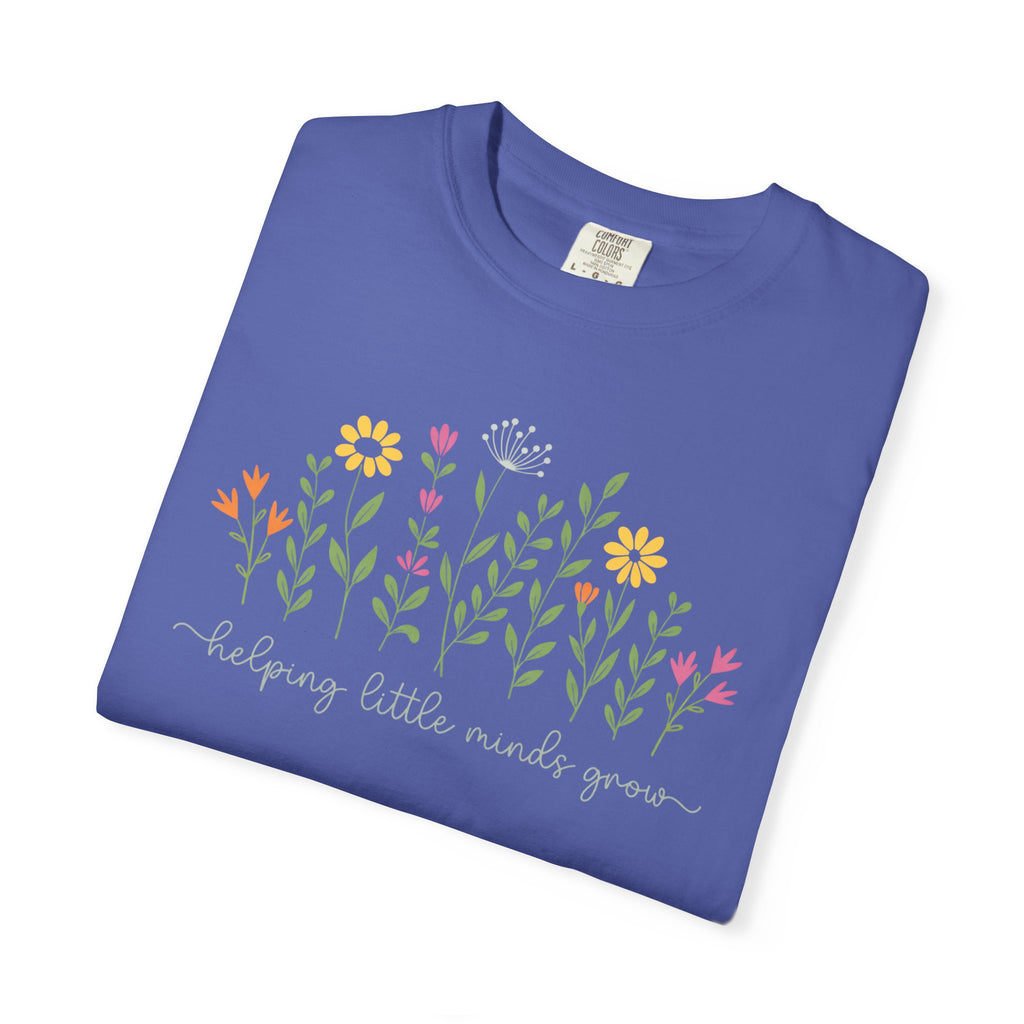 The Helping Minds Grow Floral Tee