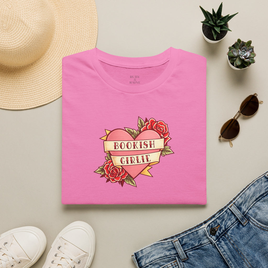 The Bookish Girlie Heart Tee