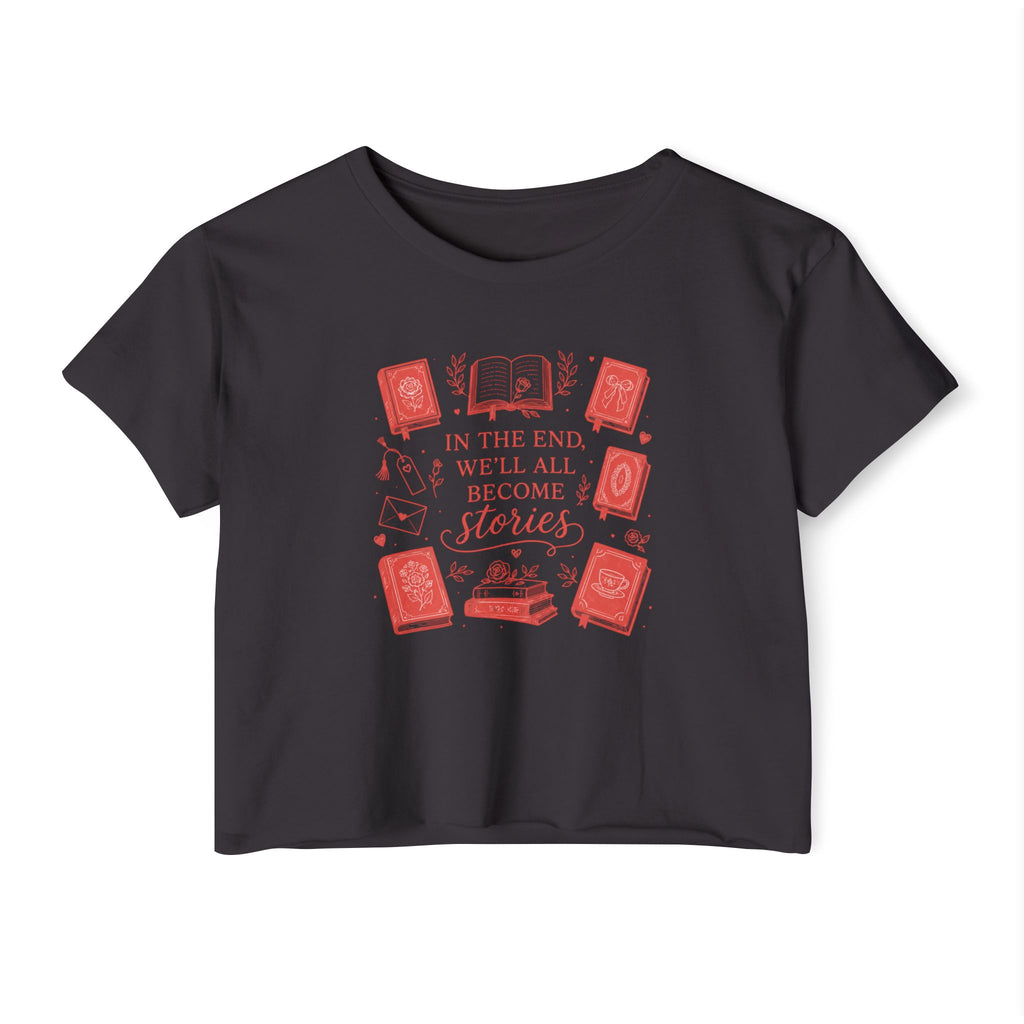 The All Become Stories Cropped Tee