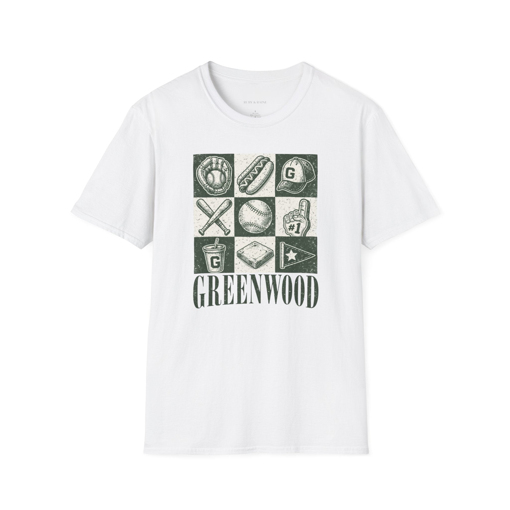 The Baseball Grid Tee