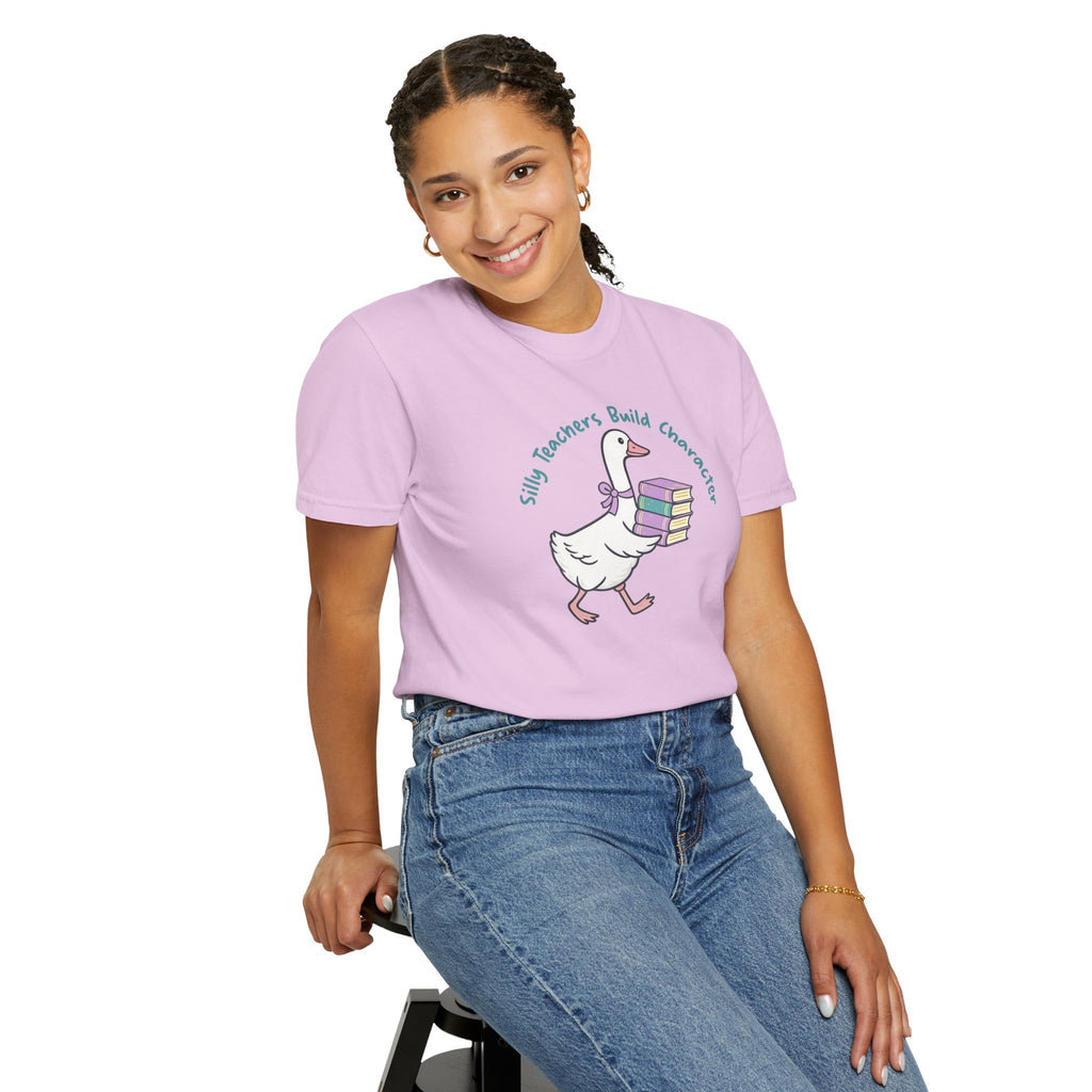 The Silly Teacher Goose Tee