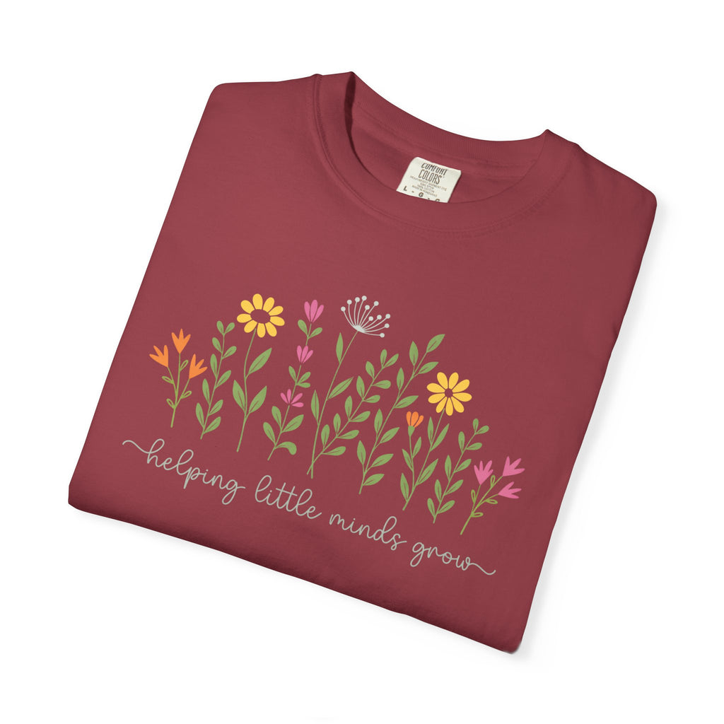 The Helping Minds Grow Floral Tee