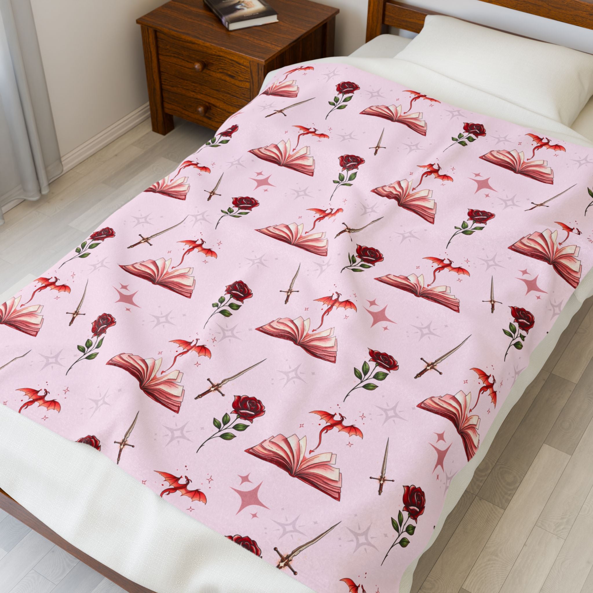 The Romantasy Reader Throw