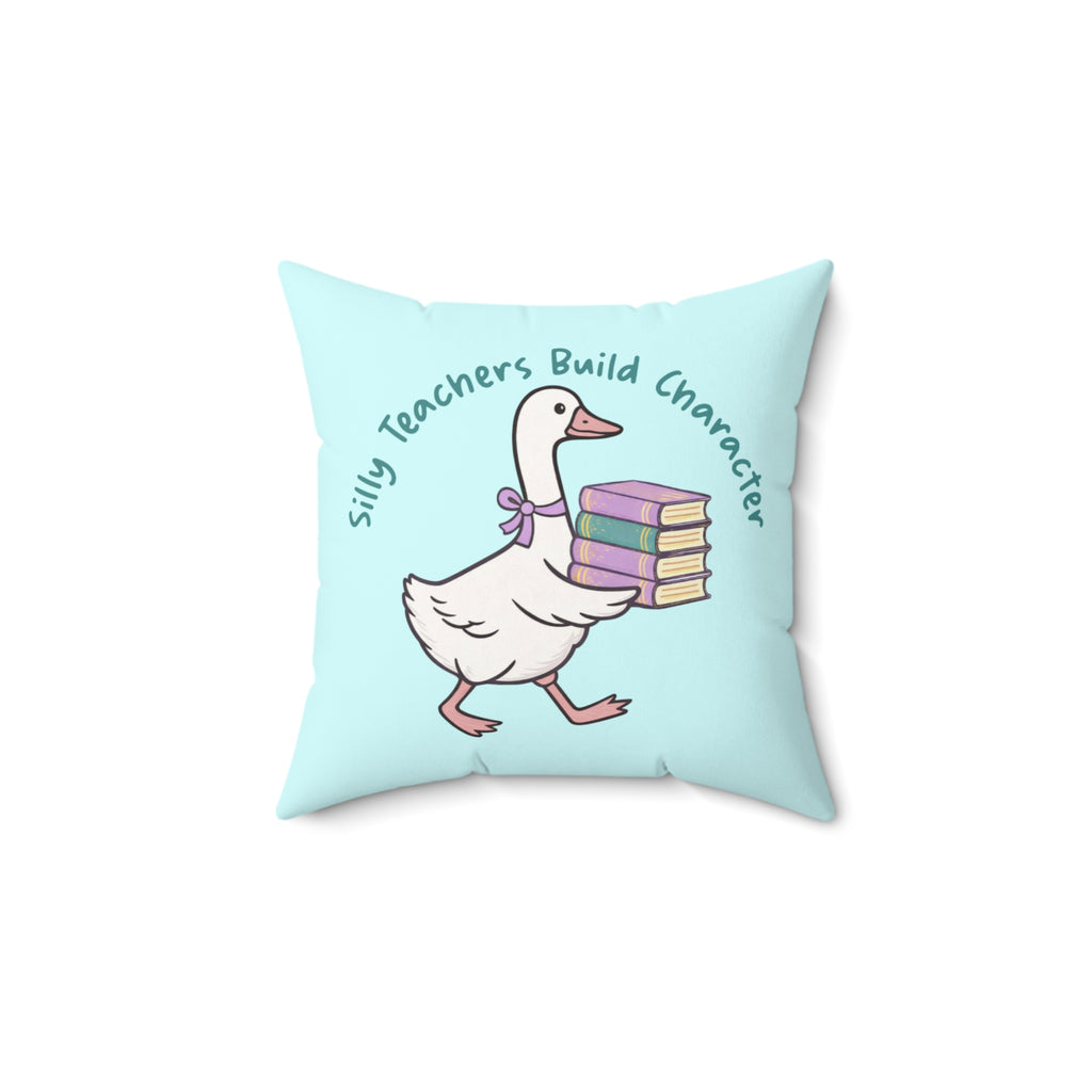 The Silly Teacher Classroom Pillow