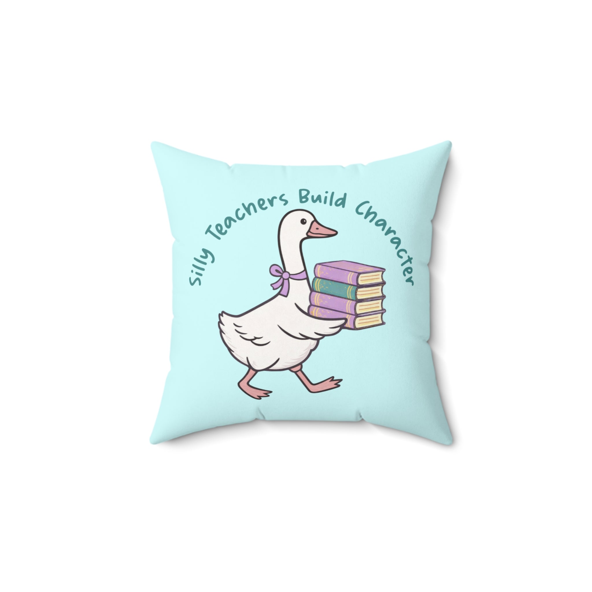 The Silly Teacher Classroom Pillow