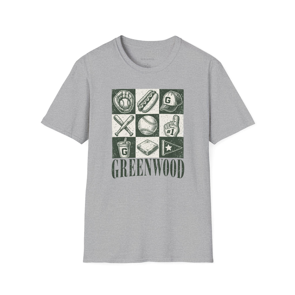 The Baseball Grid Tee