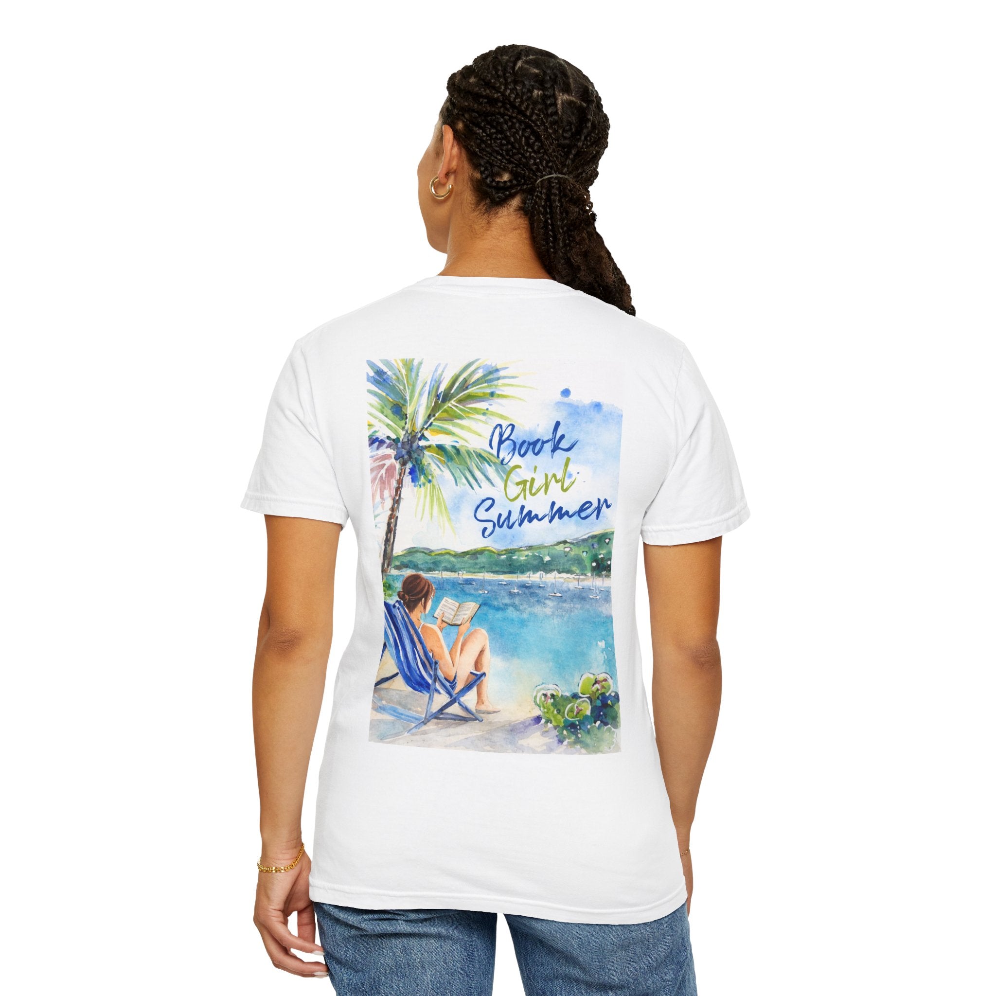 The Book Girl Coastal Tee