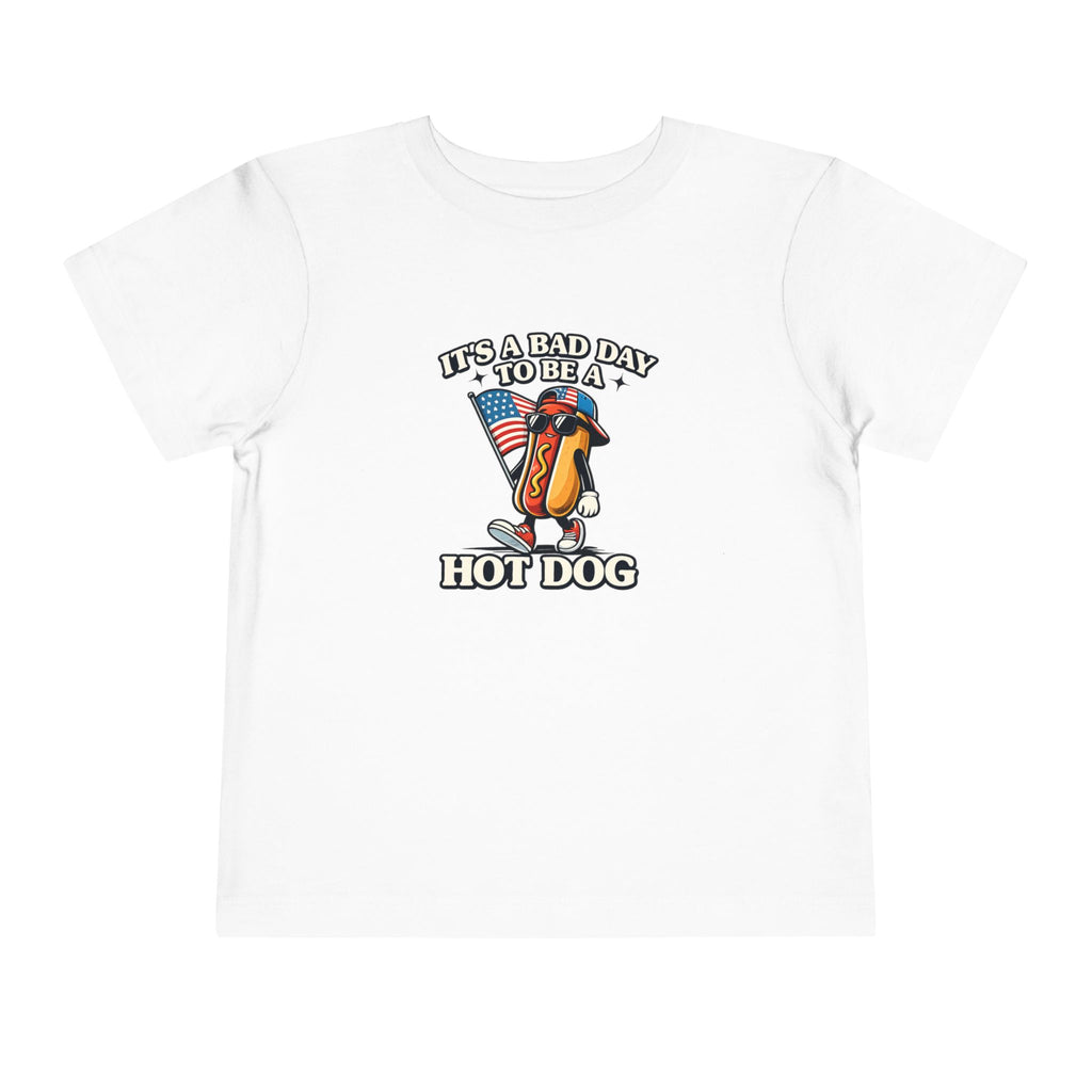 The Bad Day To Be A Hot Dog Toddler Tee