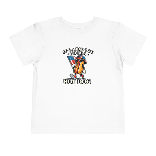 The Bad Day To Be A Hot Dog Toddler Tee