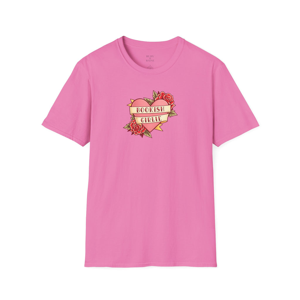 The Bookish Girlie Heart Tee