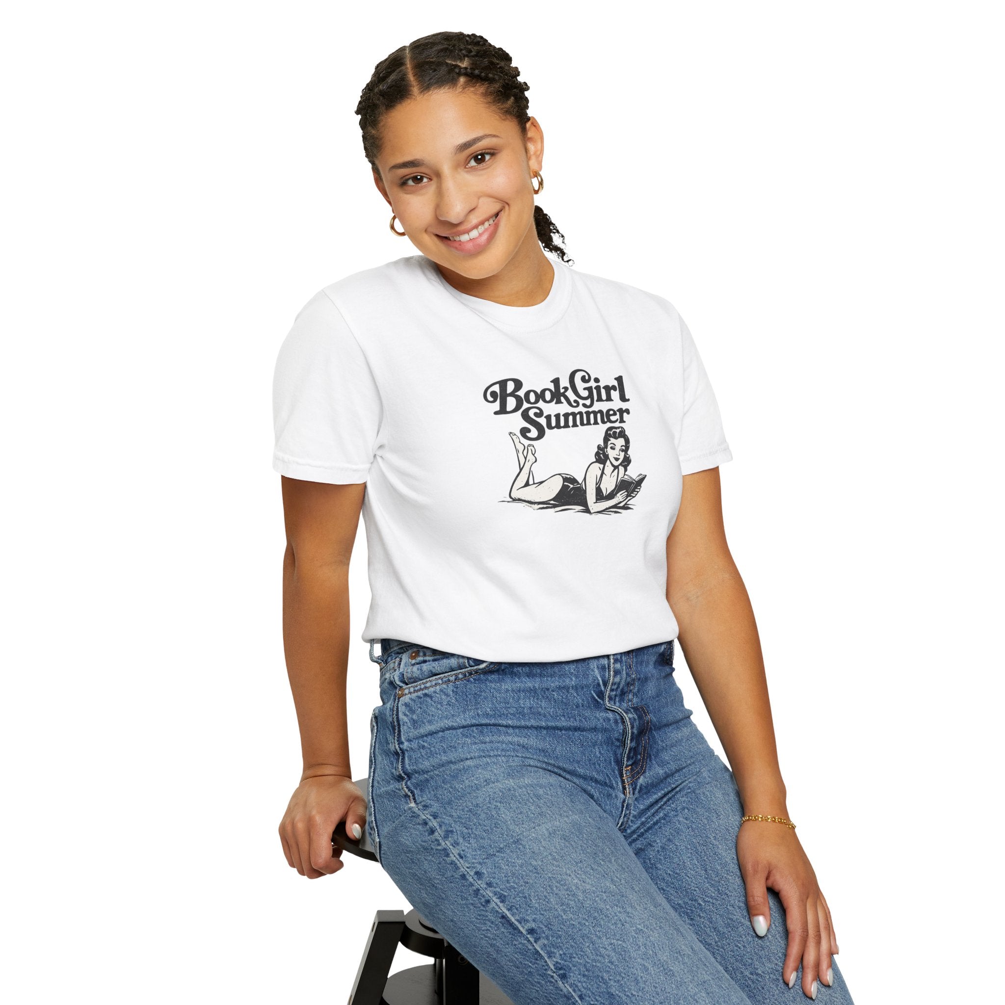 The Book Girl Summer Vintage Tee