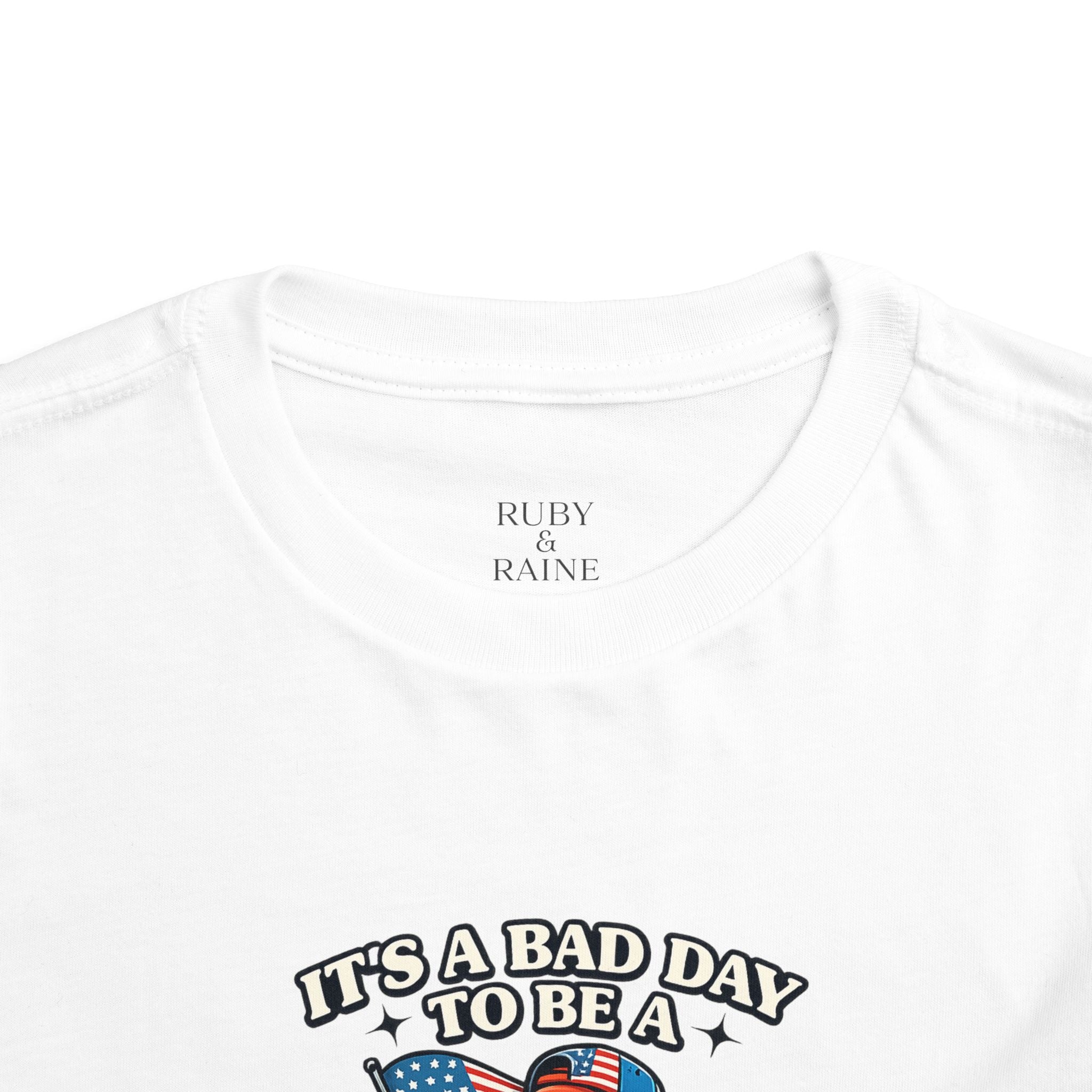 The Bad Day To Be A Hot Dog Toddler Tee