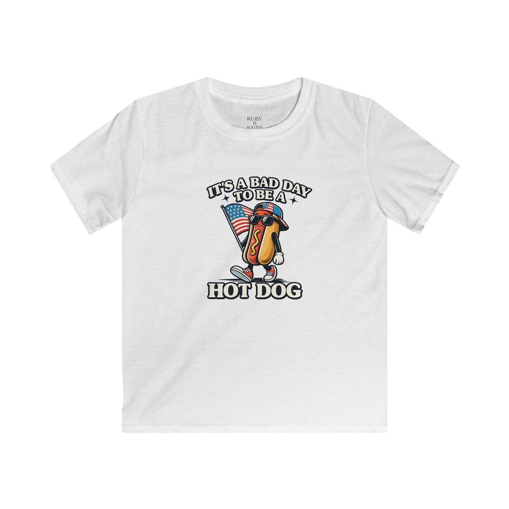 The Bad Day To Be A Hot Dog Kids Tee