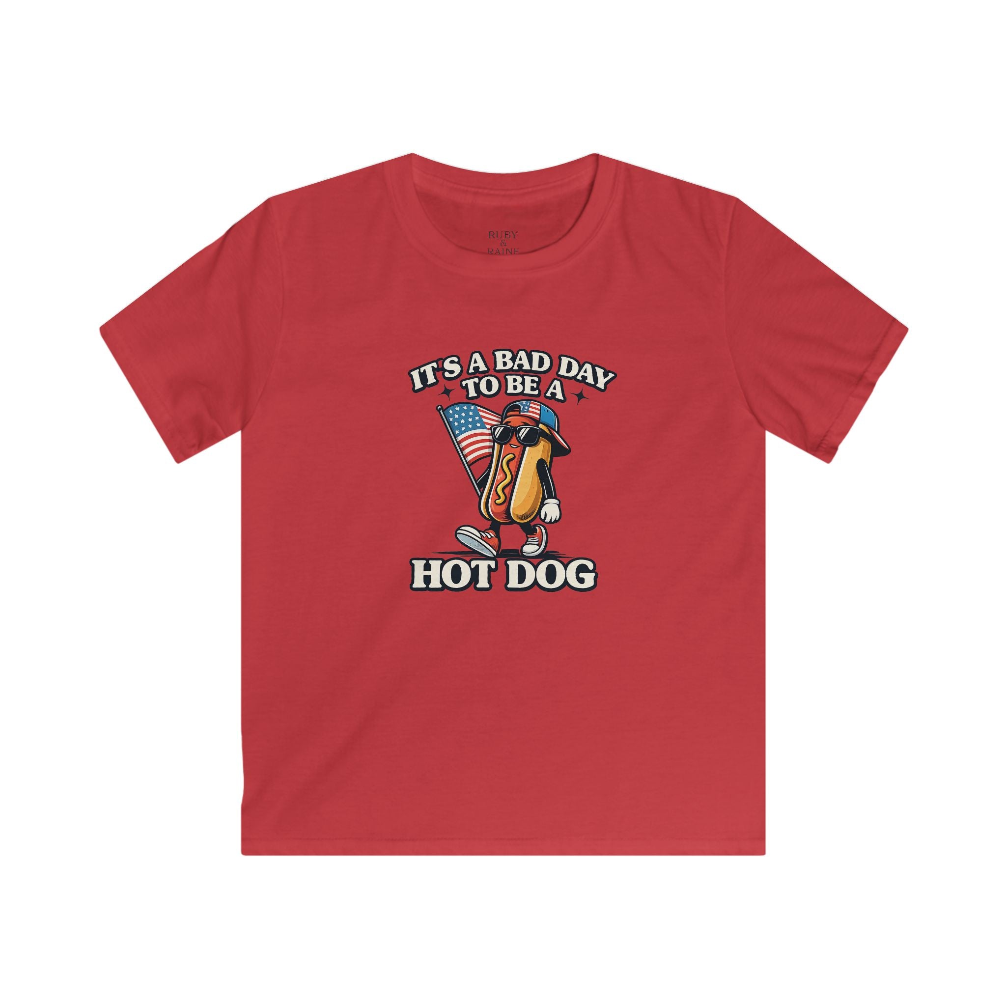 The Bad Day To Be A Hot Dog Kids Tee