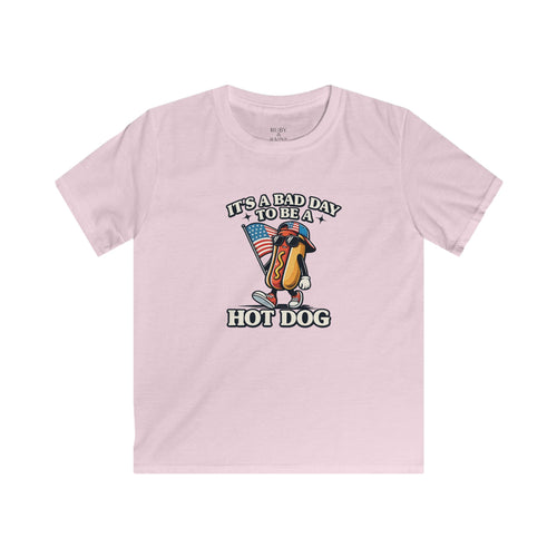 The Bad Day To Be A Hot Dog Kids Tee