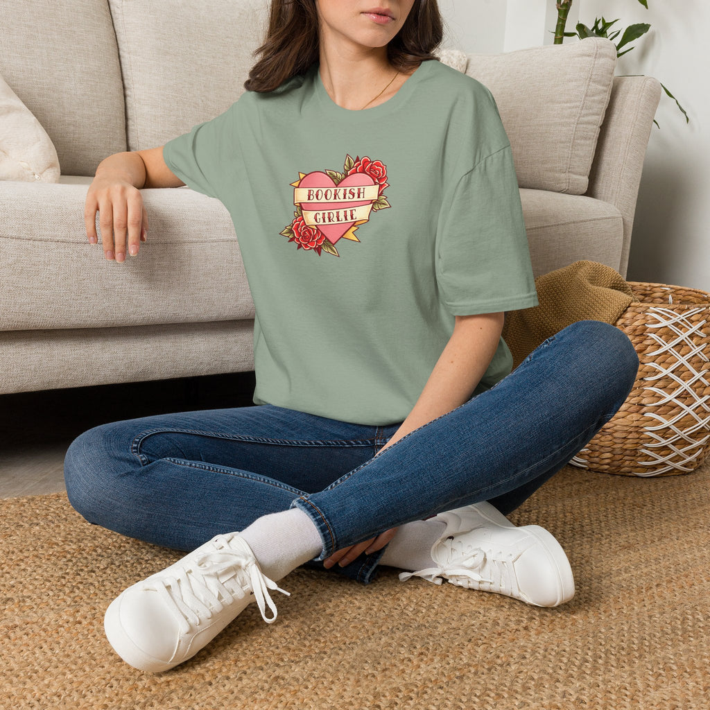 The Bookish Girlie Heart Tee