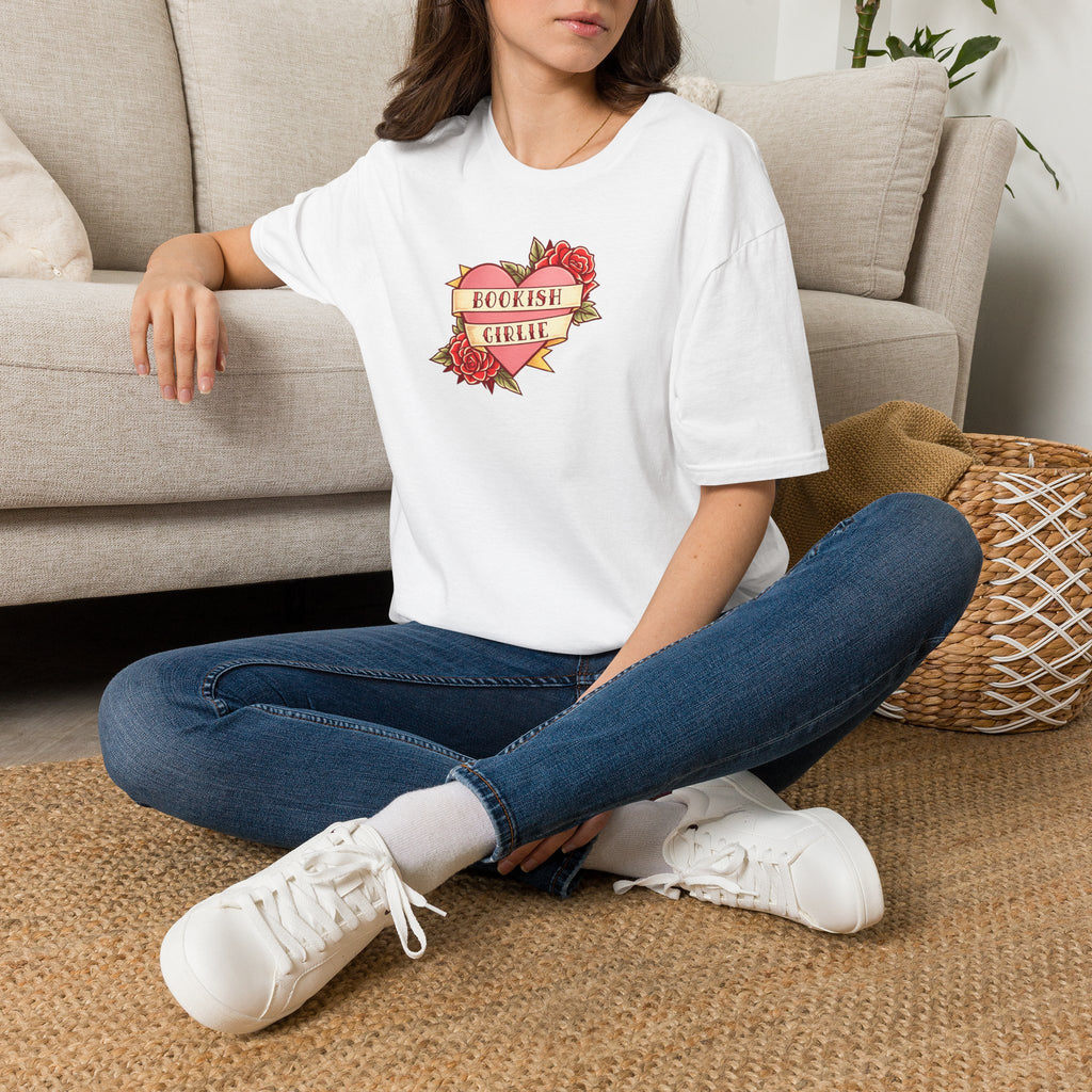 The Bookish Girlie Heart Tee