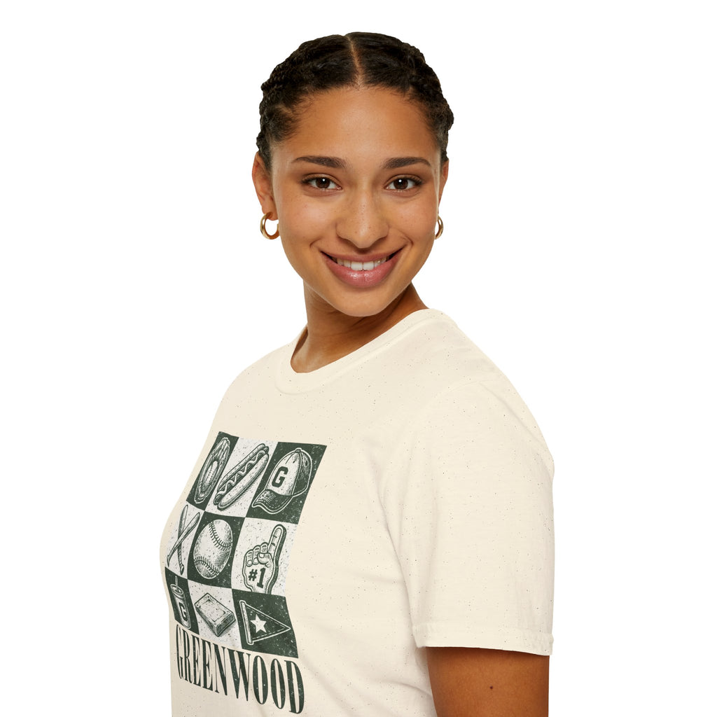 The Baseball Grid Tee