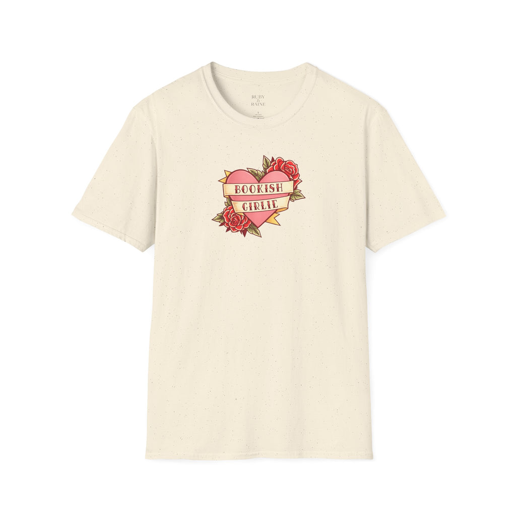 The Bookish Girlie Heart Tee
