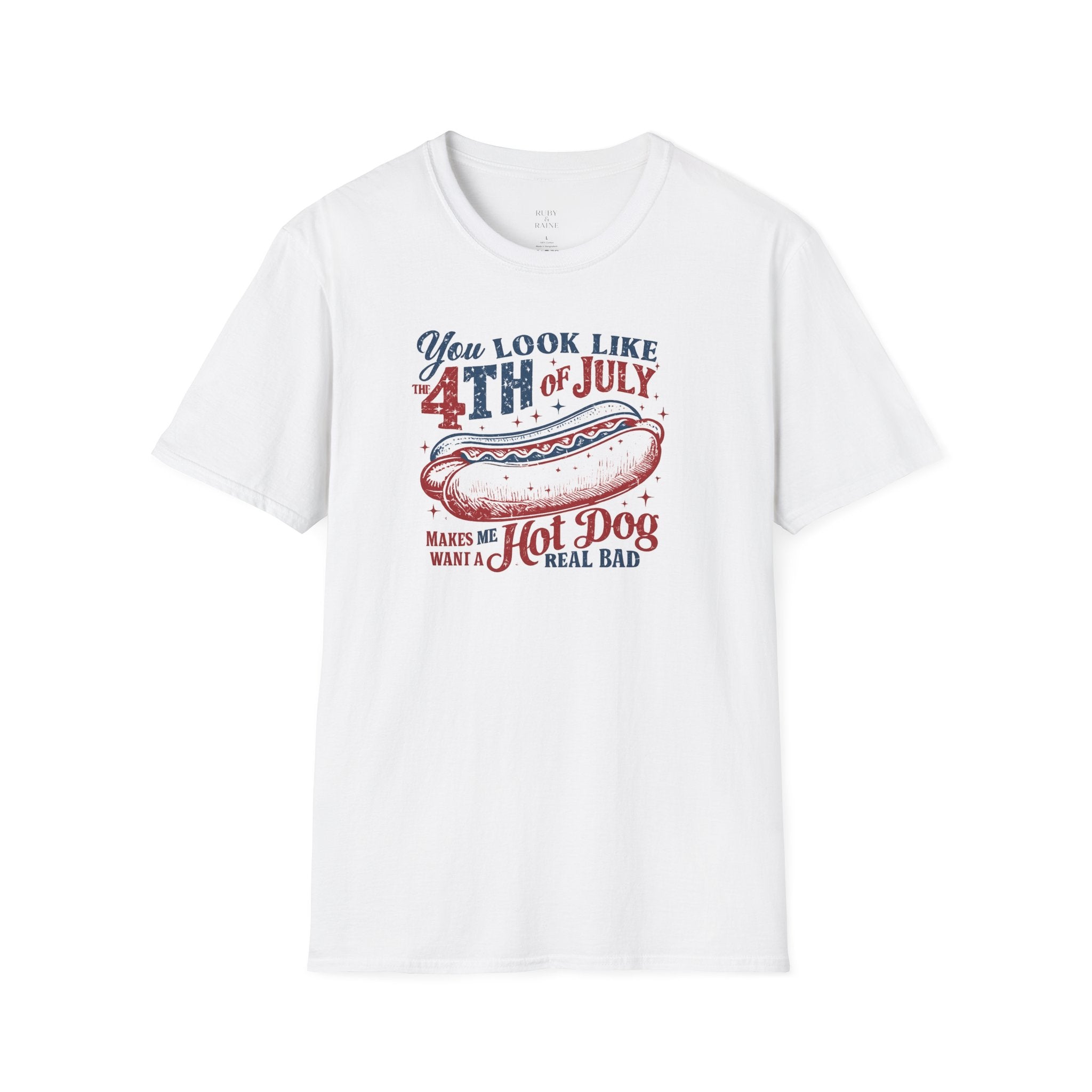 The Patriotic Hot Dog Tee
